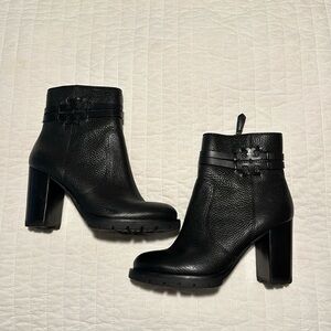 Tory Burch Leather Booties